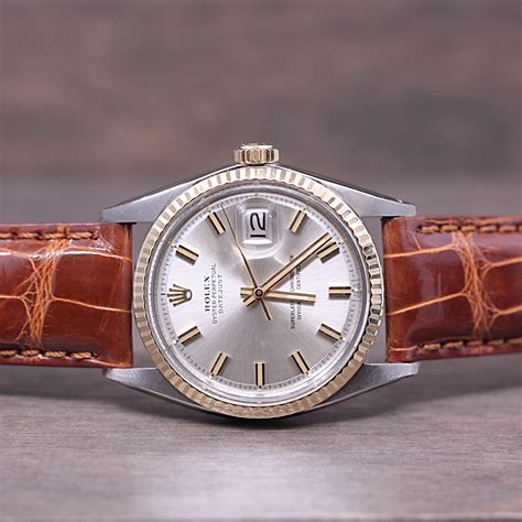 rolex leather strap for datejust|rolex datejust strap guide.